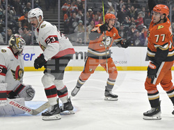 Senators Ducks Hockey