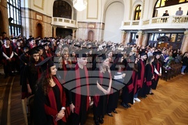 Софийски университет „Свети Климент Охридски“ - Факултет по журналистика и масова комуникация - дипломи - връчване