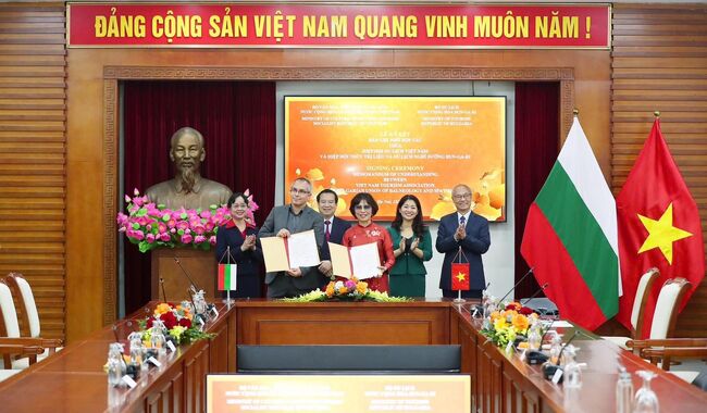 Български съюз по балнеология и СПА туризъм: Хронология на подписване на меморандум - Виетнам