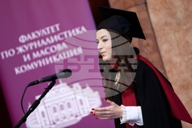 Софийски университет „Свети Климент Охридски“ - Факултет по журналистика и масова комуникация - дипломи - връчване