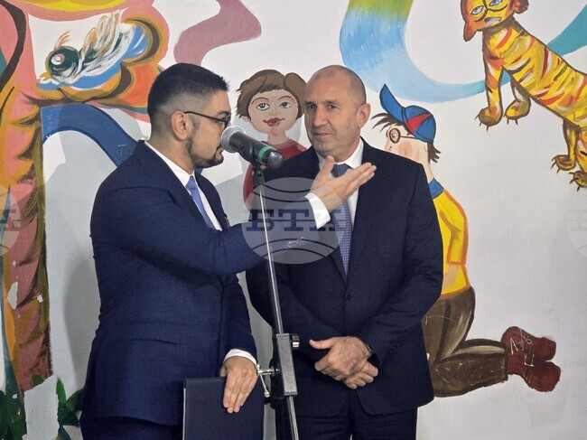 Добрич - Румен Радев - откриване на "Българската Коледа"