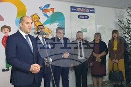 Добрич - Румен Радев - откриване на "Българската Коледа"