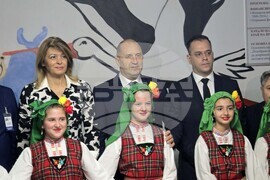 Добрич - Румен Радев - откриване на "Българската Коледа"