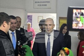 Добрич - Румен Радев - откриване на "Българската Коледа"