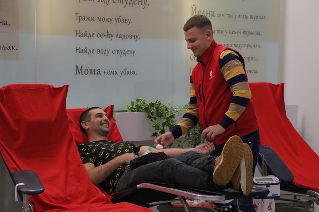 Шеста за годината акция по кръводаряване се състоя в Цариброд