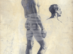 Никола Кожухаров. Етюд, 1911. Музейна сбирка на Националната художествена академия. Снимка: НХА