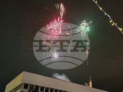 Видин - коледна елха - светлини - запалване