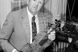 Проф. Владимир Аврамов - цигулар и музикален педагог, доайен на българската цигулкова школа