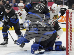 Blackhawks Maple Leafs Hockey