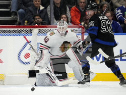 Blackhawks Maple Leafs Hockey