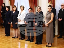 Румен Радев - спортисти - награждаване