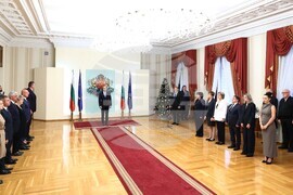 Румен Радев - спортисти - награждаване