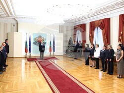 Румен Радев - спортисти - награждаване