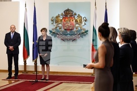 Румен Радев - спортисти - награждаване