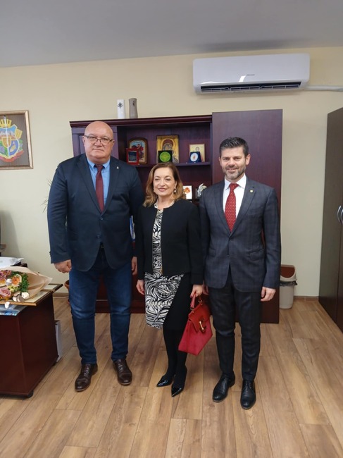 Община Видин: Кметът на Видин се срещна с посланика на Италия