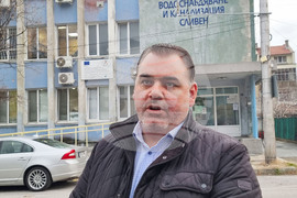 Сливен - протест - цени на водата - Пламен Трифонов