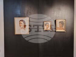 Изложбата в „Средец“ е само малка част от пъзела, който Никола Гюзелев ни е оставил като художник, каза проф. Аксиния Джурова. Снимка: Гергана Николова / БТА