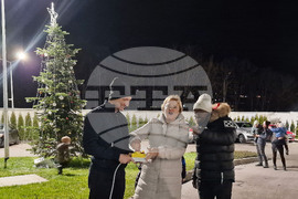 Разград - коледна елха - тържество