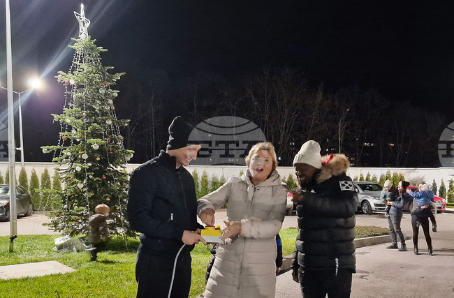 Разград - коледна елха - тържество 