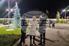 Разград - коледна елха - тържество