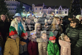 Враца - коледни светлини