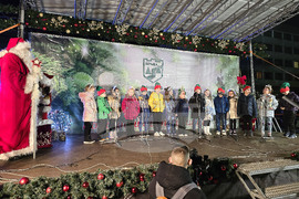 Враца - коледни светлини