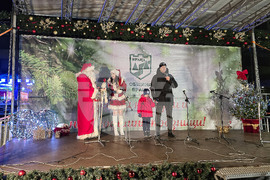 Враца - коледни светлини