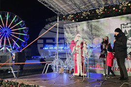 Враца - коледни светлини