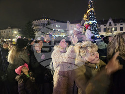 Враца - коледни светлини