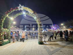 Враца - коледни светлини