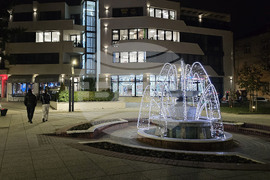 Враца - коледни светлини