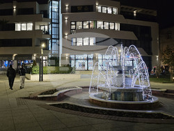 Враца - коледни светлини