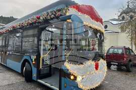 Враца - коледни светлини