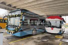 Враца - коледни светлини