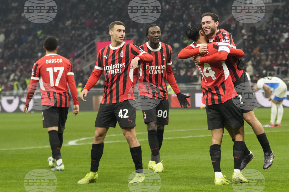 Милан вкара шест гола на Сасуоло продължава към четвъртфиналите за Купата на Италия