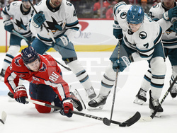 Sharks Capitals Hockey