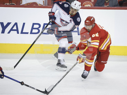 Blue Jackets Flames Hockey