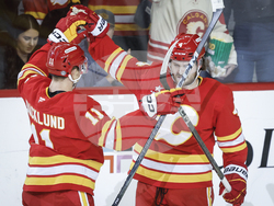 Blue Jackets Flames Hockey