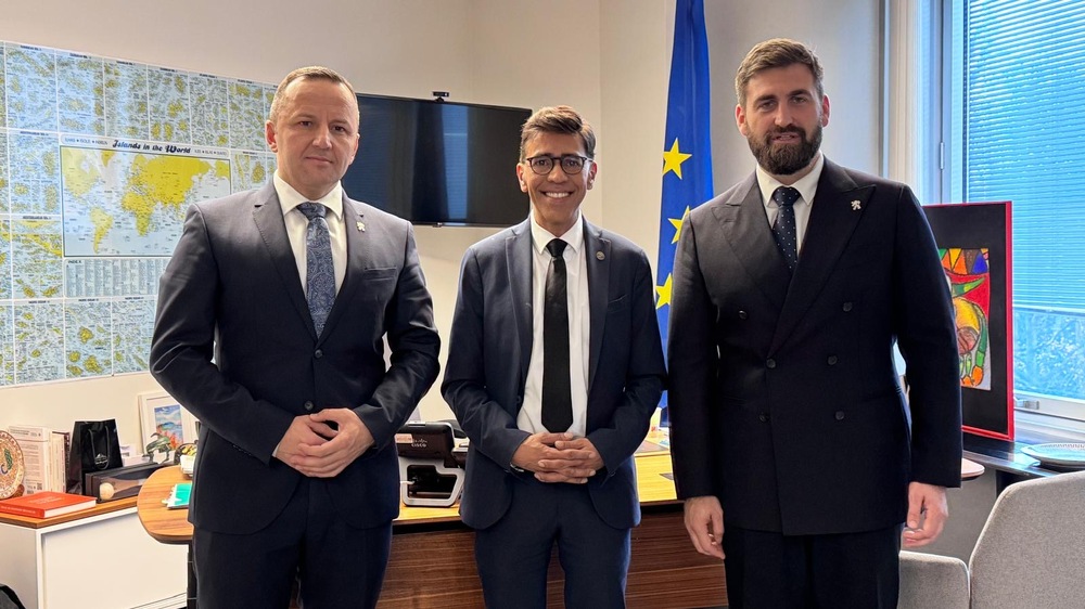 Областна администрация Благоевград: Областният управител Георги Динев се срещна със заместник-председателя на Европейския парламент