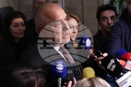 Народно събрание - кулоари - Бойко Борисов - брифинг