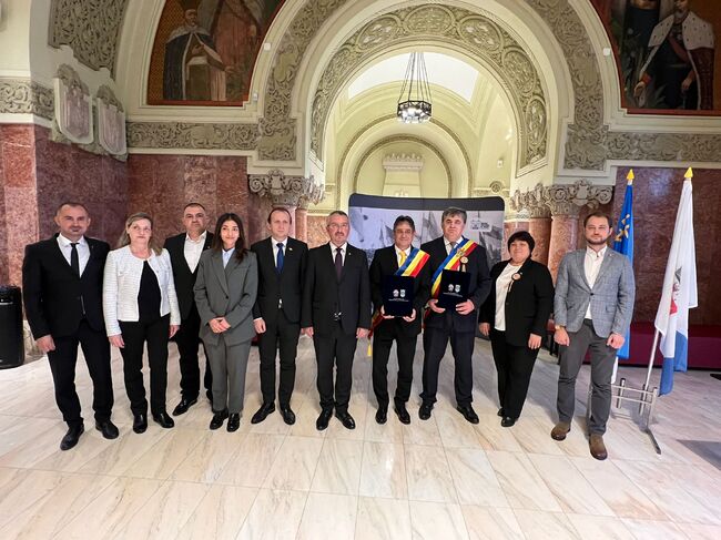 Делегация от Община Сливен посети побратимения румънски град Алба Юлия 