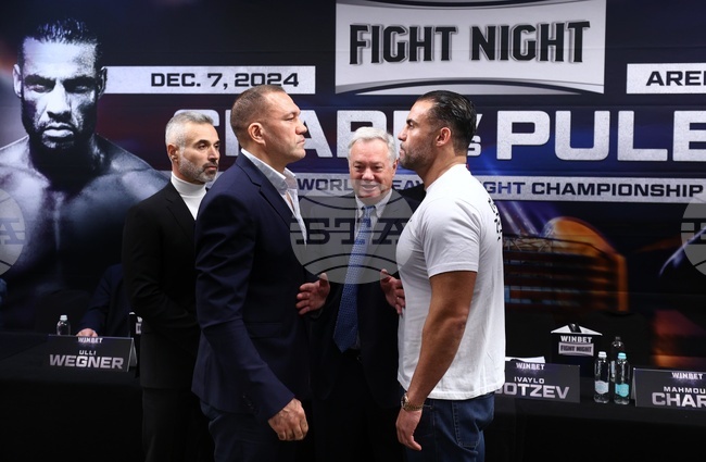 Бокс - Кубрат Пулев - Махмуд Чар - пресконференция