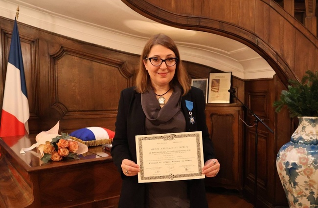 Association of European Journalists Vice President Irina Nedeva Awarded French National Order of Merit