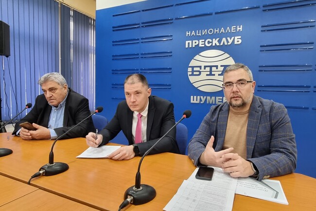 Пресконференция на общински съветници от групата „Кауза Шумен“