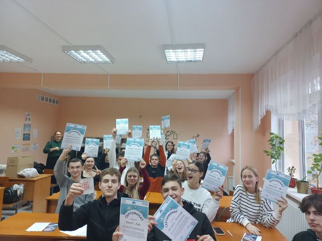 В училищата на район Тараклия се състояха практически занимания по медийно образование