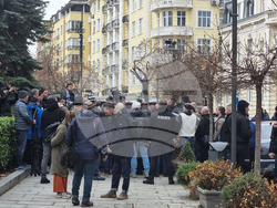 Фенове - ПФК „Левски“ - протест