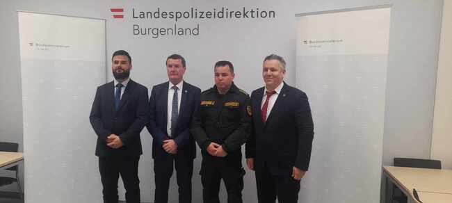 ГД „Гранична полиция“: Българска делегация, ръководена от директора на ГДГП гл. комисар А. Златанов, посети австрийския ГКПП „Никелсдорф“