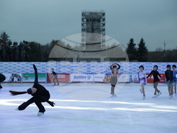 Ледена пързалка „Ice park” - откриване