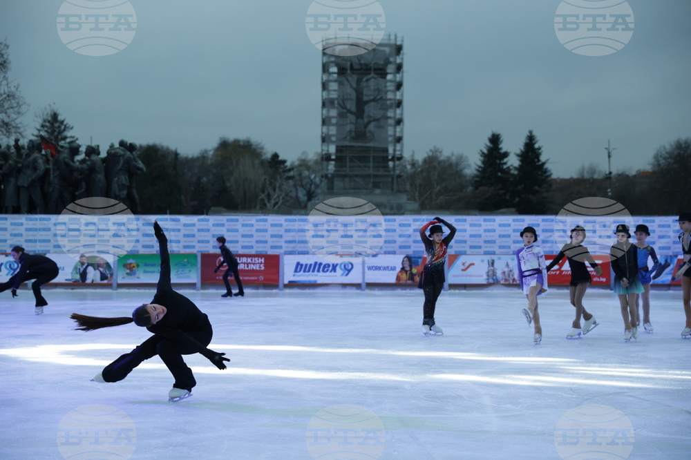 Ледена пързалка „Ice park” - откриване