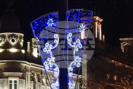 Русе - коледна елха